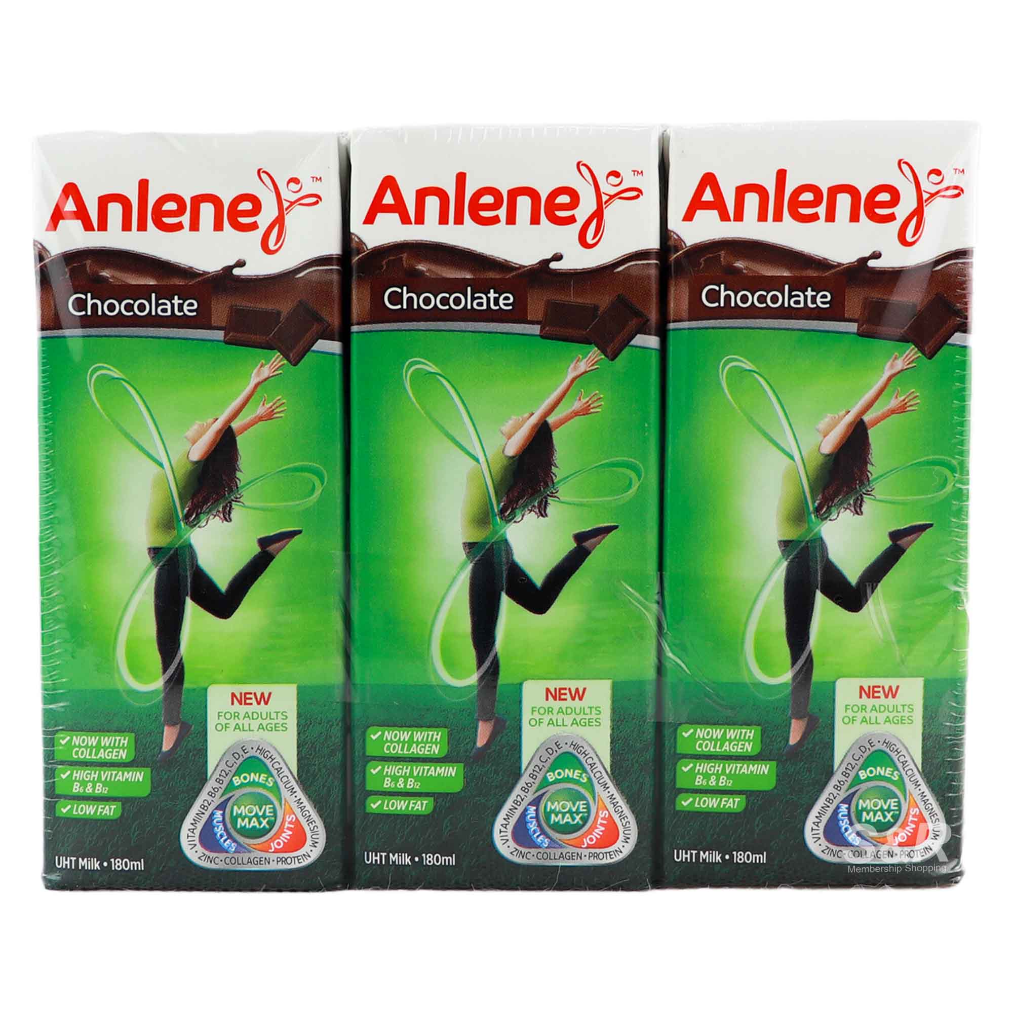 Anlene Chocolate UHT Milk 6 Cartons Anlene Chocolate UHT Milk 6 Cartons